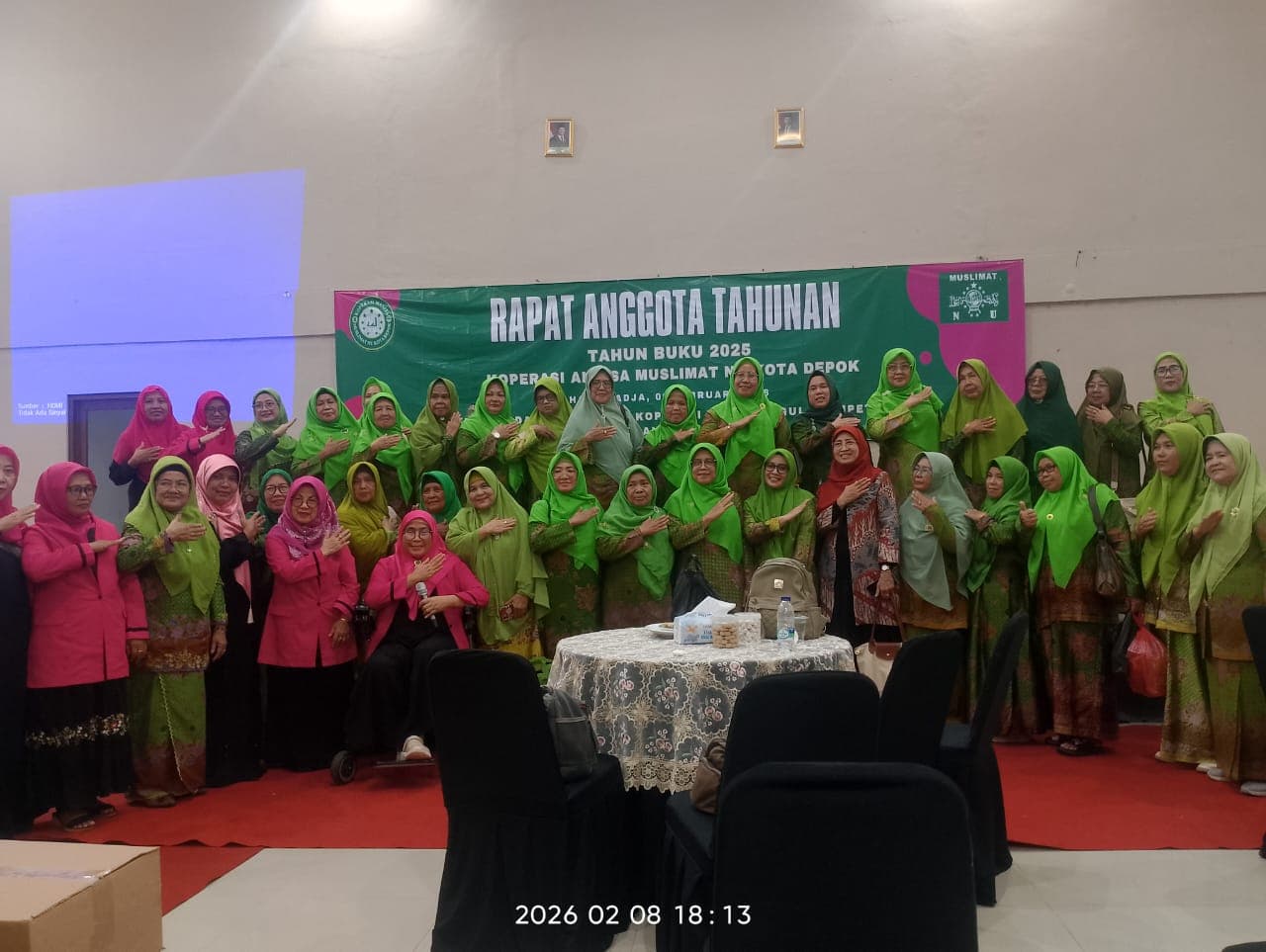 Kunjungan PC MNU Kota Bangka Belitung ke Depok, Koperasi Annisa Muslimat NU Jadi Percontohan