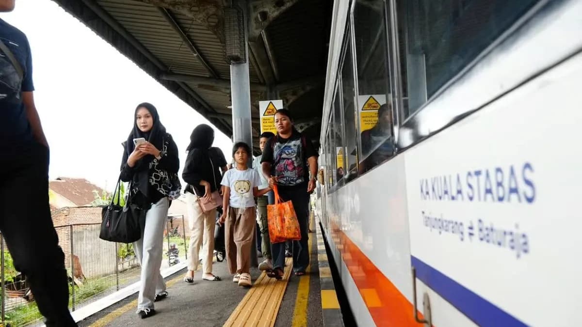 Mudik Lebaran Lebih Nyaman, KAI Divre IV Tambah Kapasitas KA Kuala Stabas
