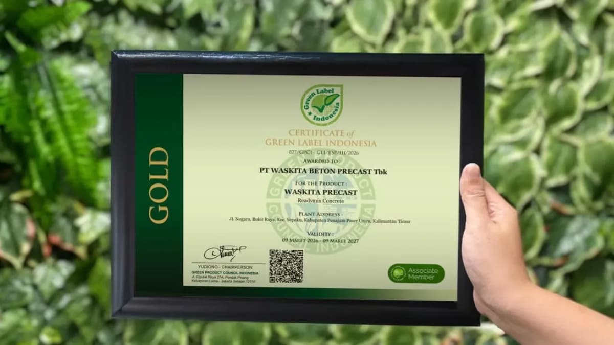 Ramah Lingkungan, Gedung-gedung di IKN Gunakan Beton Bersertifikasi Green Label dari Batching Plant WSBP Sepaku