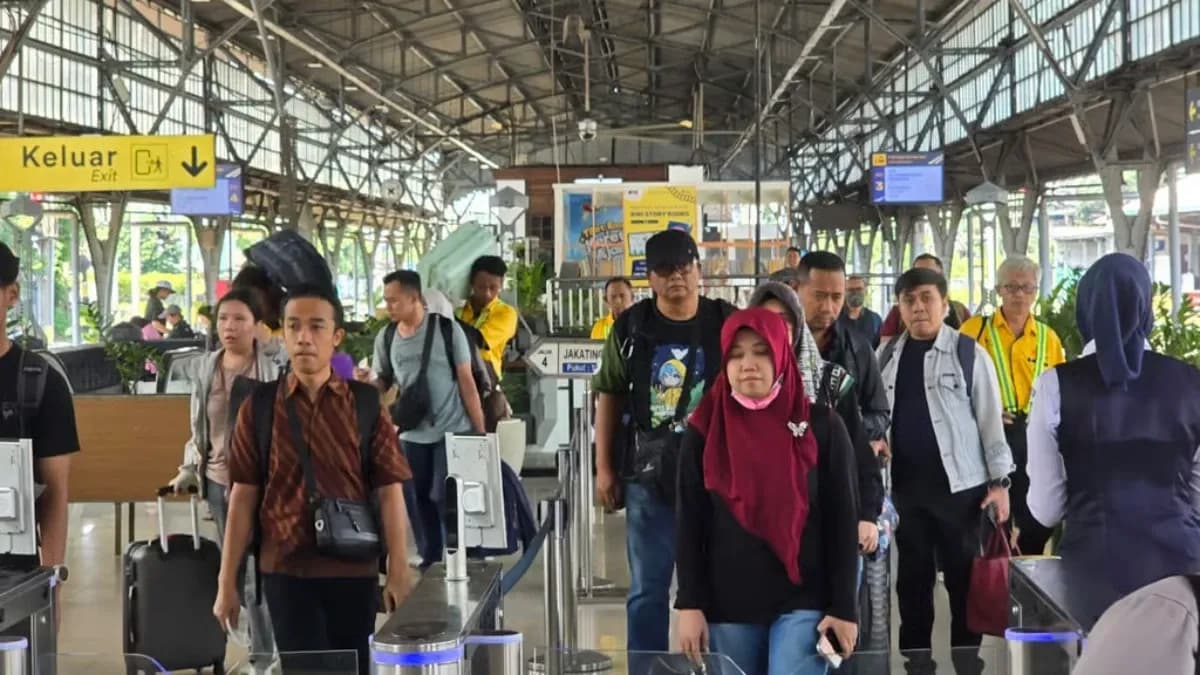 Libur Panjang Idul Adha, KAI Daop 1 Jakarta: Tiket KA Masih Tersedia Hingga Akhir Periode Liburan