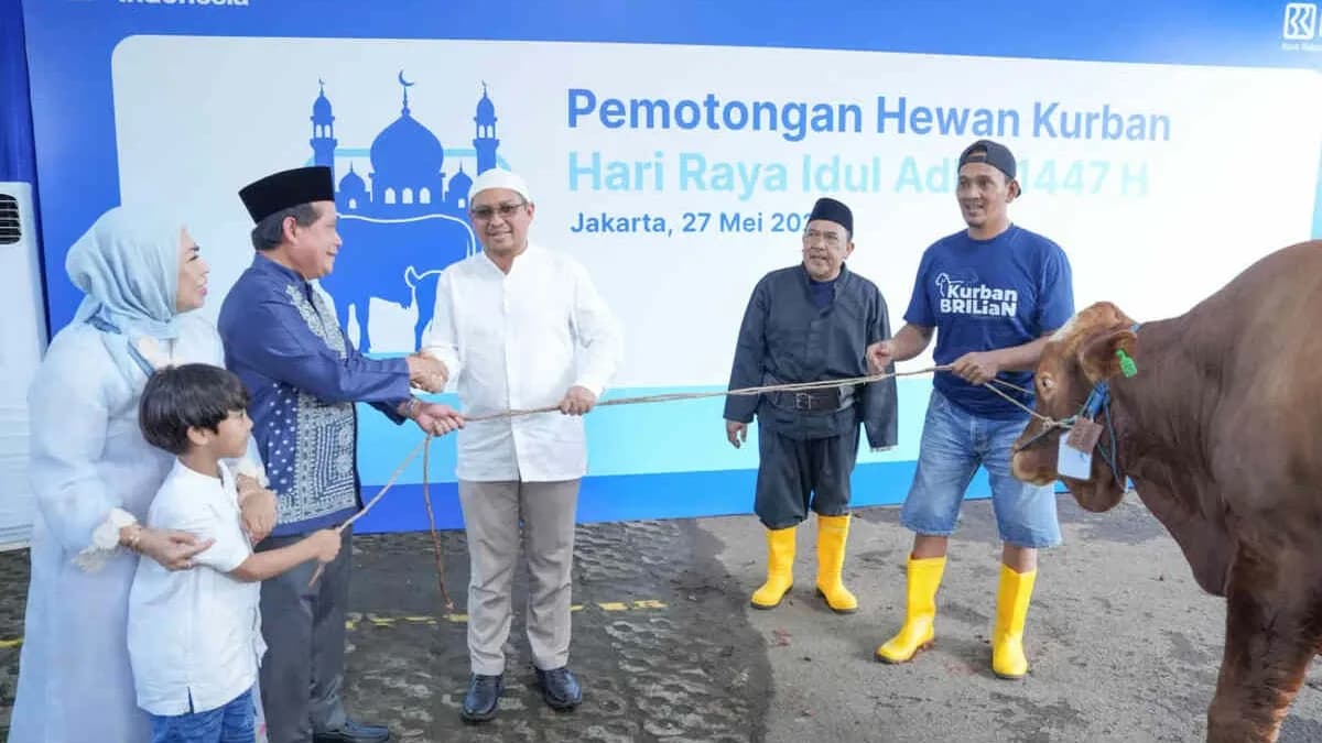 BRI Group Distribusikan Lebih dari 5000 Hewan Kurban di Indonesia