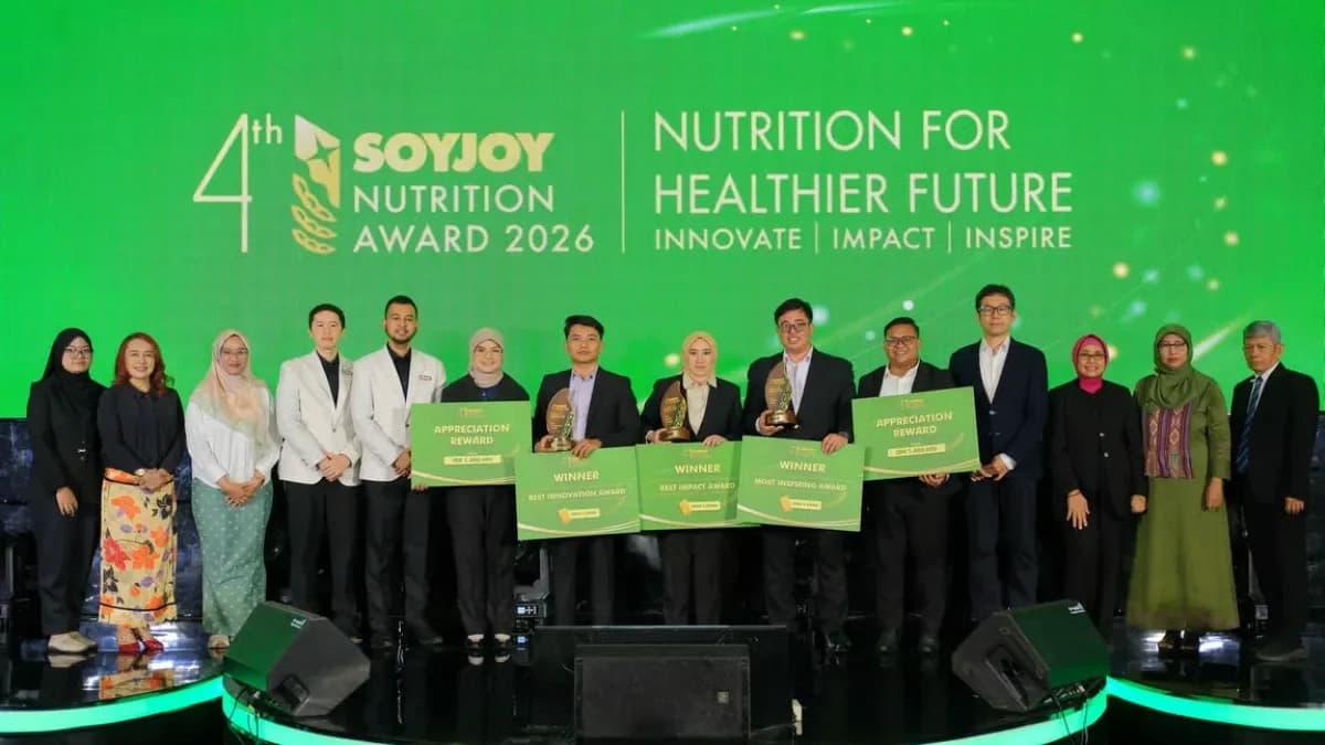 SOYJOY Nutrition Award 2026 Jangkau 96 Kota, Dorong Inovasi Ahli Gizi untuk Indonesia Lebih Sehat