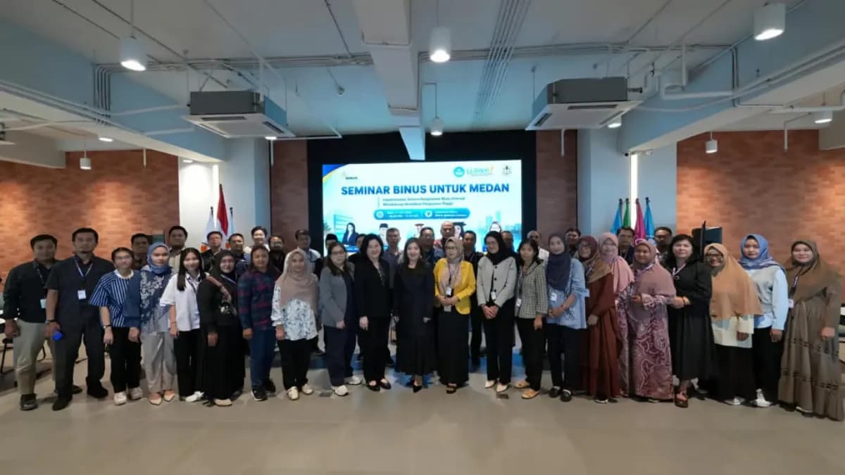 Penguatan Sistem Mutu Perguruan Tinggi dan Apresiasi Mahasiswa Jadi Sorotan lewat “BINUS Untuk Medan”
