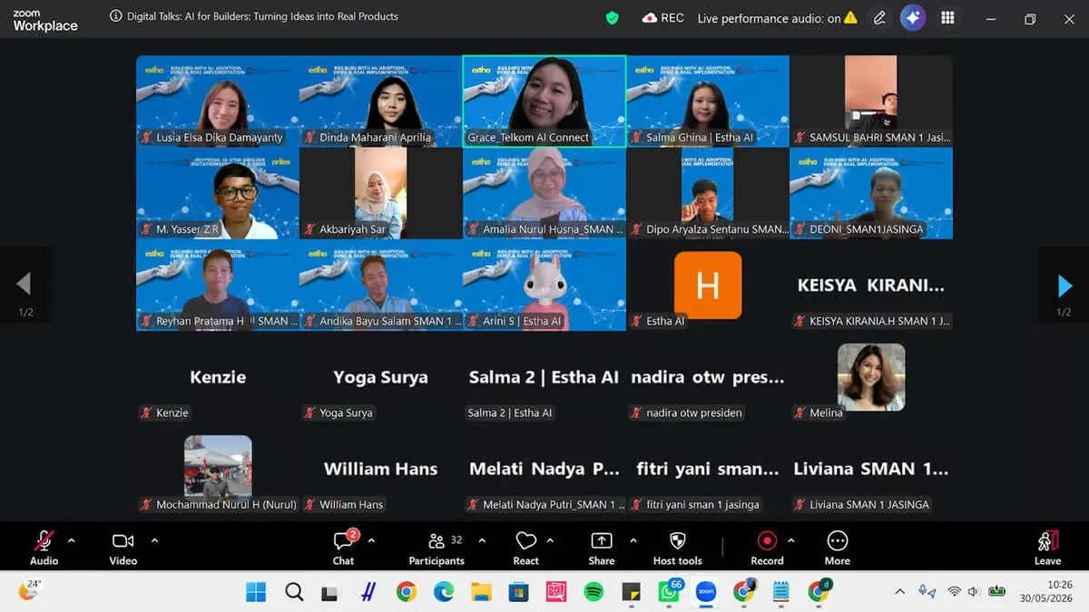 AI Connect dan Estha AI Perkuat Ekosistem Pembelajaran AI dari Adopsi hingga Pengembangan Produk