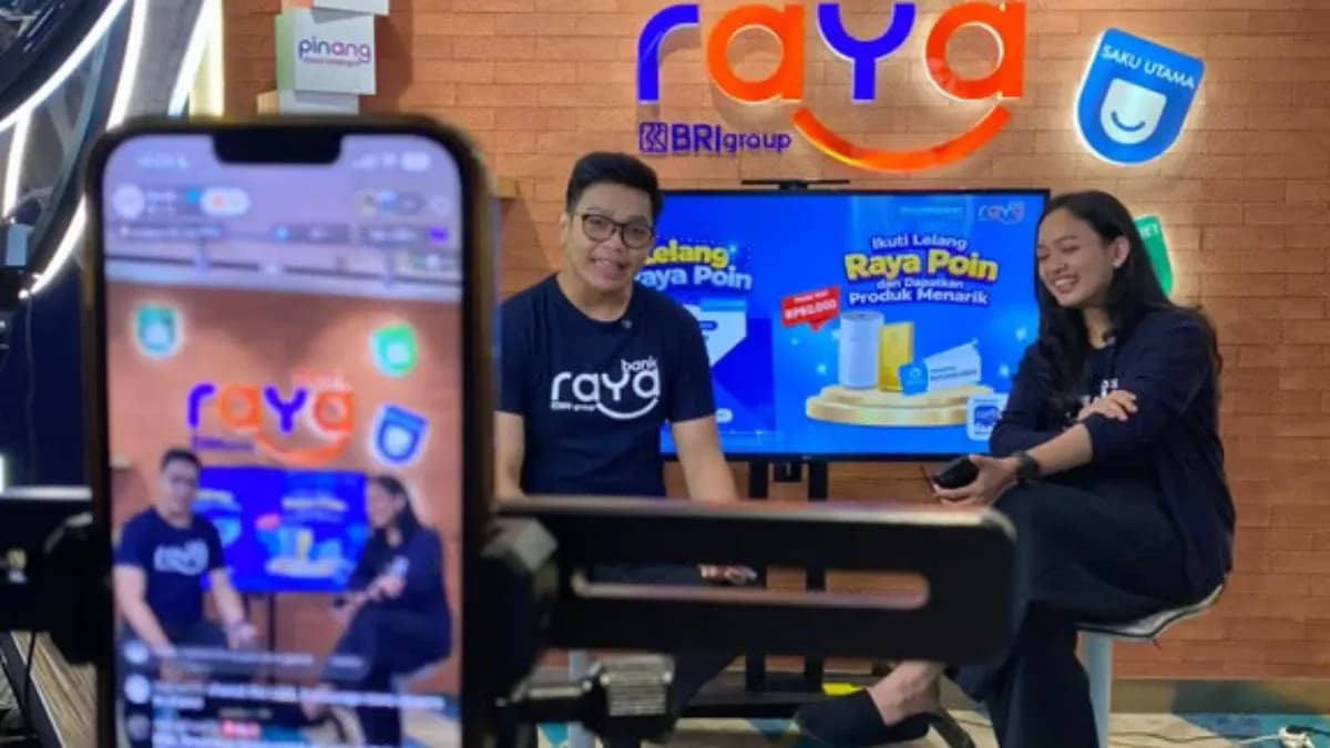 Lelang Raya Poin Bank Raya, Dorong Aktivitas Transaksi di Aplikasi Raya