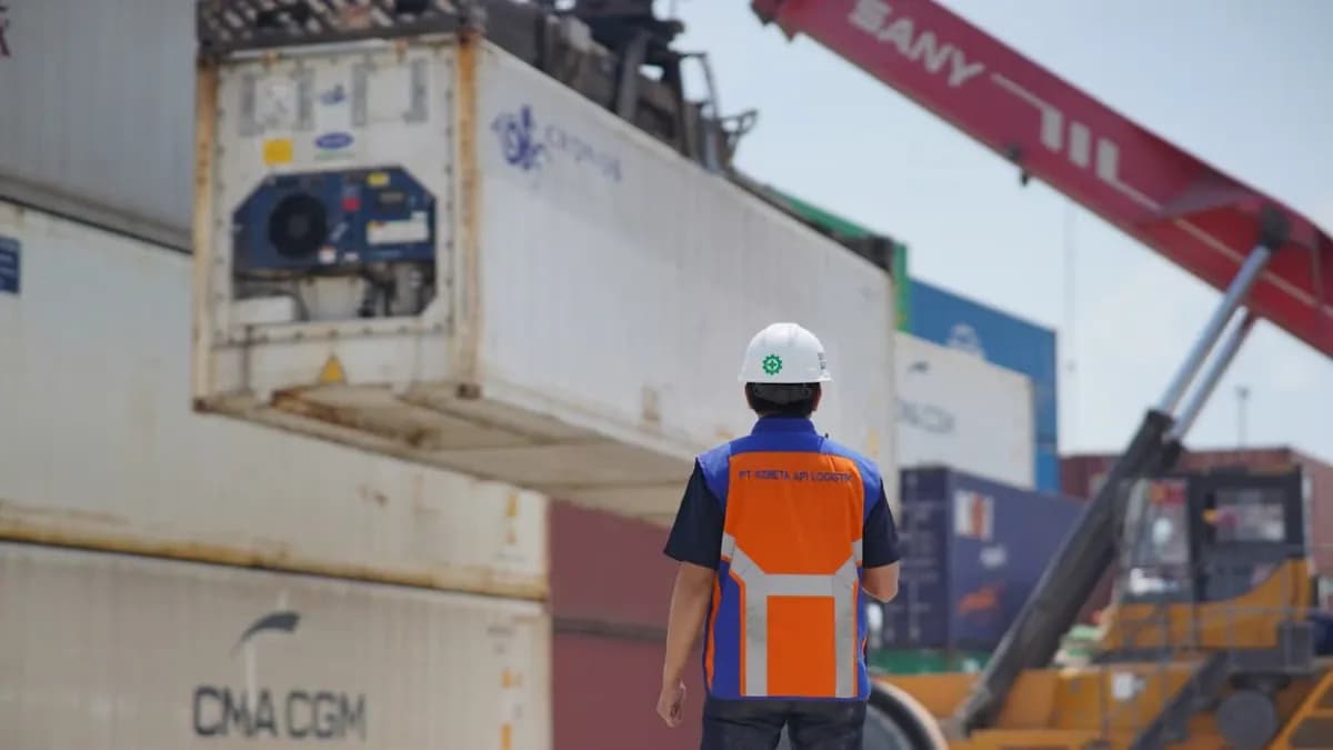 KAI Logistik Catat Pertumbuhan Angkutan Reefer Lebih dari 30%, Perkuat Rantai Pasok Cold Chain Nasional
