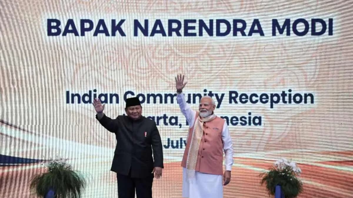 PM Modi dan Prabowo Rayakan Persahabatan Indonesia-India Bersama Diaspora India