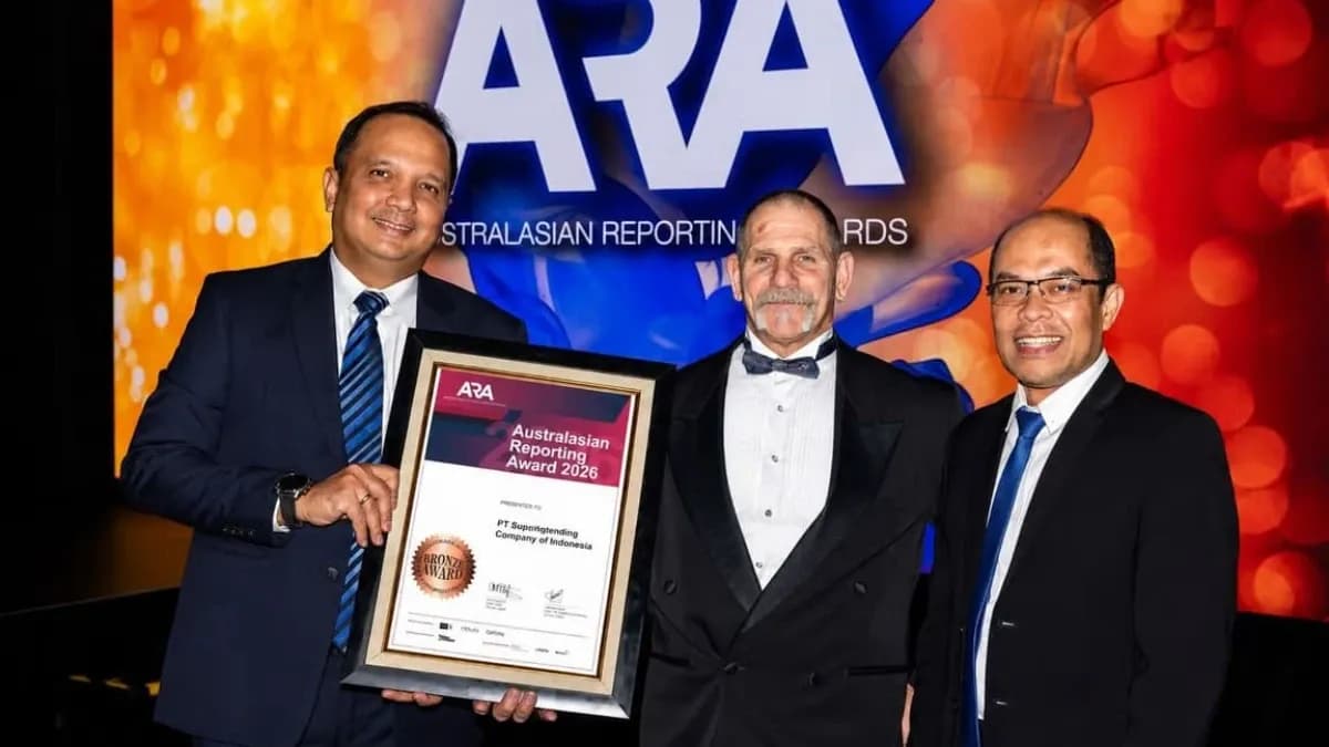 SUCOFINDO Perkuat Komitmen Tata Kelola Berstandar Internasional, Raih Bronze Award Australasian Reporting Awards