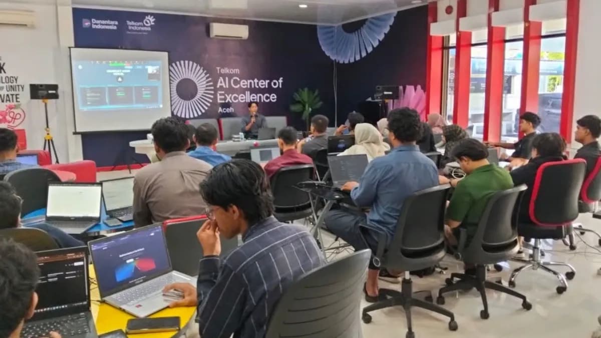 Telkom AI Center Aceh Dorong Generasi Muda Kuasai Teknik "Coding tanpa Ngoding" Melalui Pemanfaatan AI