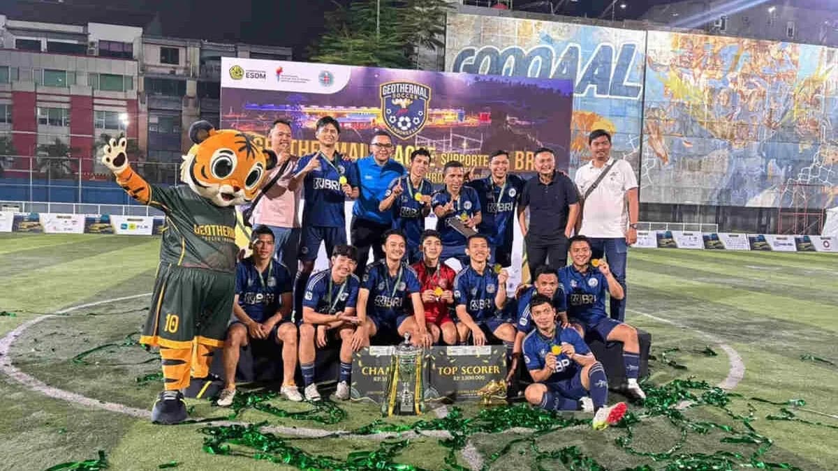 Tim Mini Soccer BRI Region 6 Juara Geothermal League 2026