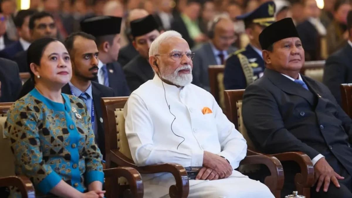 Pidato Bersejarah di DPR RI, PM Modi Perkenalkan Visi Gangga-Mahakam bagi Hubungan Indonesia-India