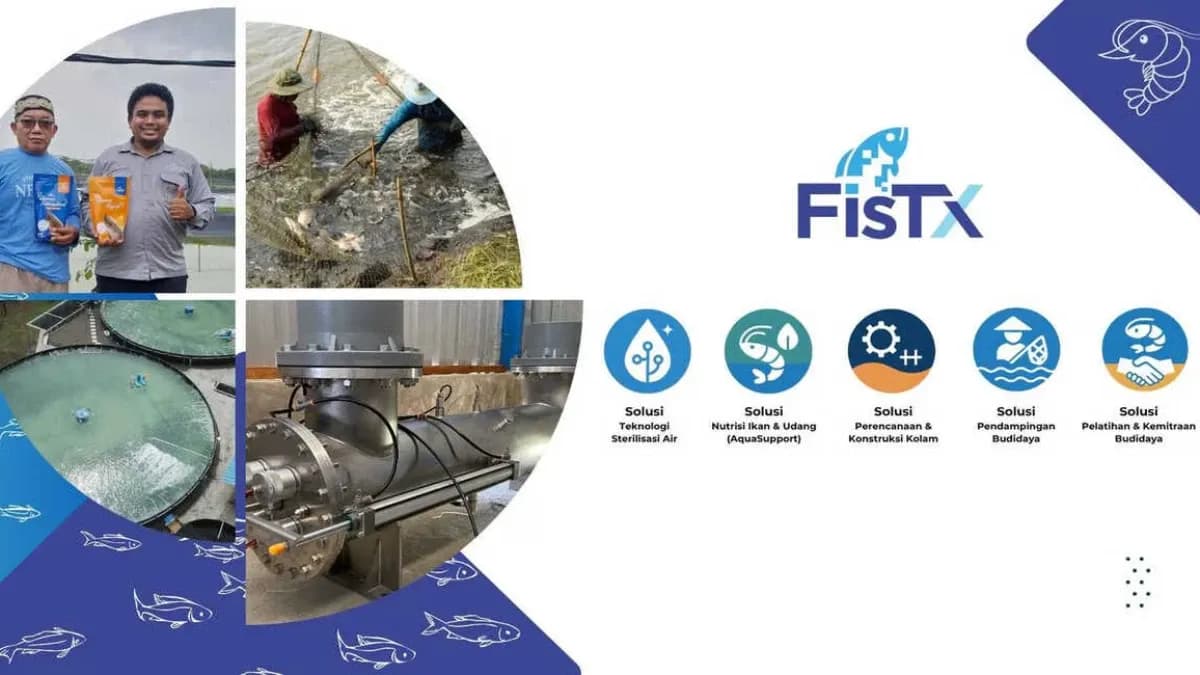 FisTx Kukuhkan Teknologi Akuakultur Terlengkap Indonesia, Ekspansi ke Pasar Timur Tengah