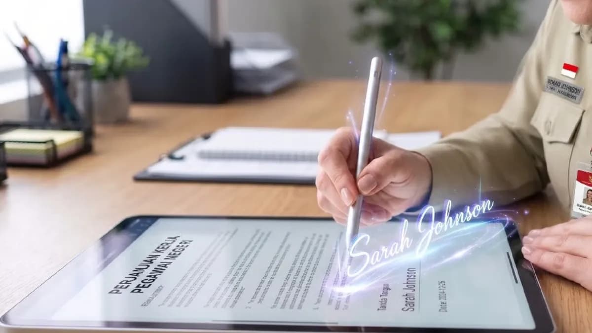 Digitalisasi Administrasi Pemerintahan dengan Tanda Tangan Elektronik