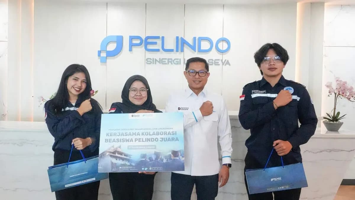 Pelindo Sinergi Lokaseva Lanjutkan Komitmen Pendidikan melalui Beasiswa Pelindo Juara bagi Generasi